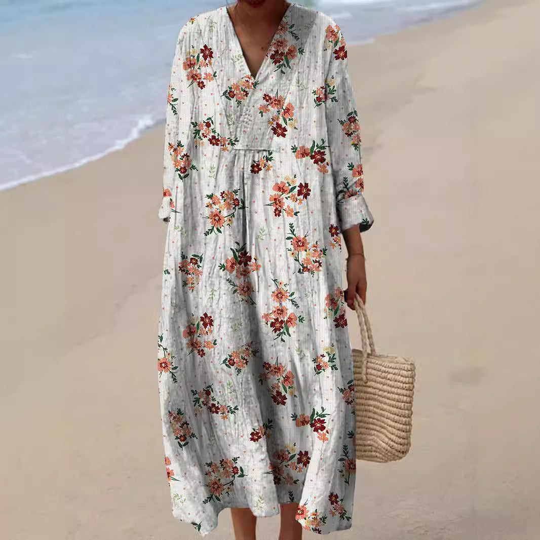 Autumn Long Sleeve Creative Casual Loose Dress