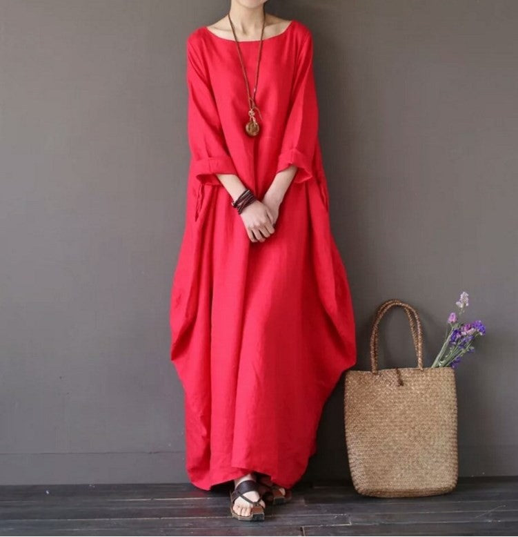 Innovative Casual Classy Loose Cotton Linen Plus Size