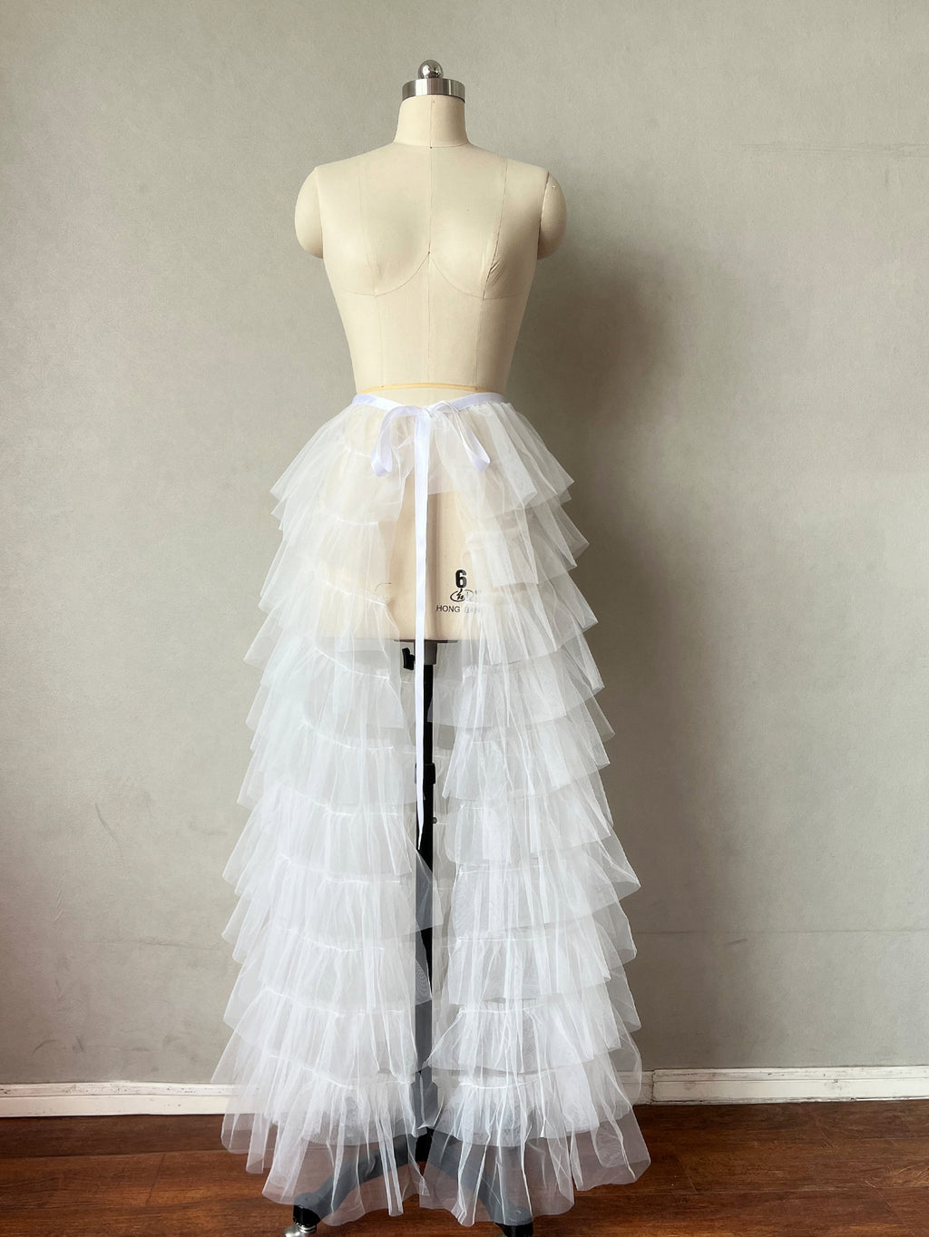 Pettiskirt Gauze Bridesmaid Dress Light Large Swing Mop Skirt