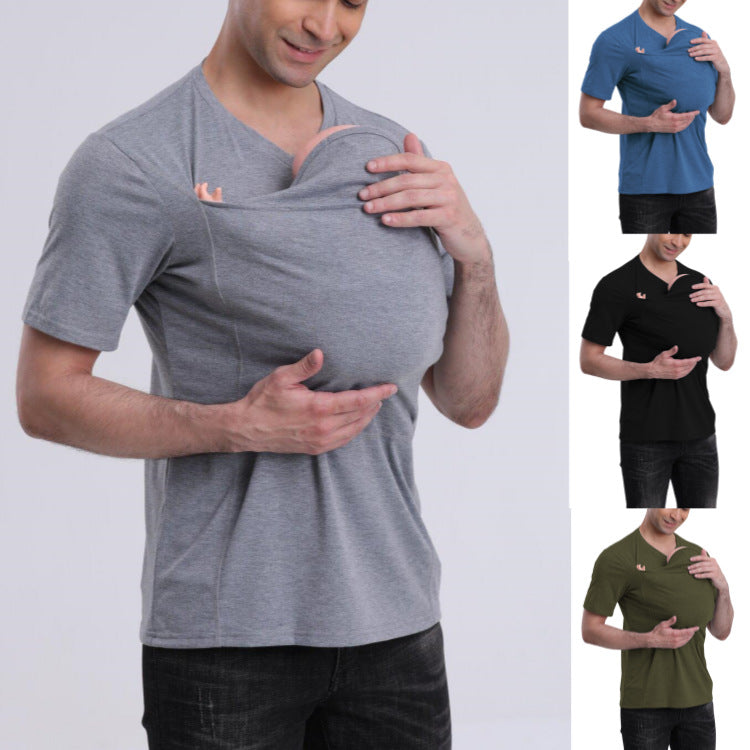 High Quality Kangaroo Dad Multifunctional Clothes Women's T-shirt