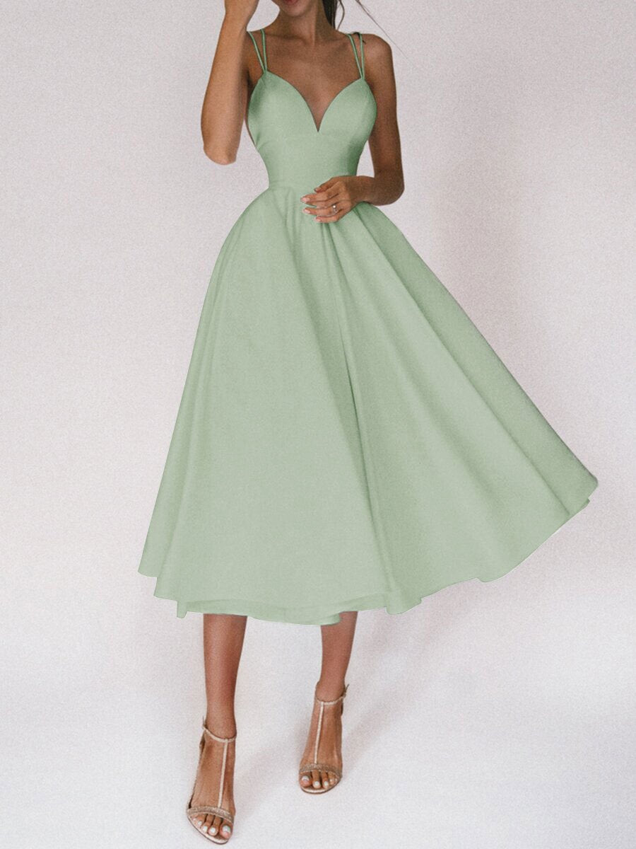 Women's Sling Fashion Sexy Large Swing Dress
