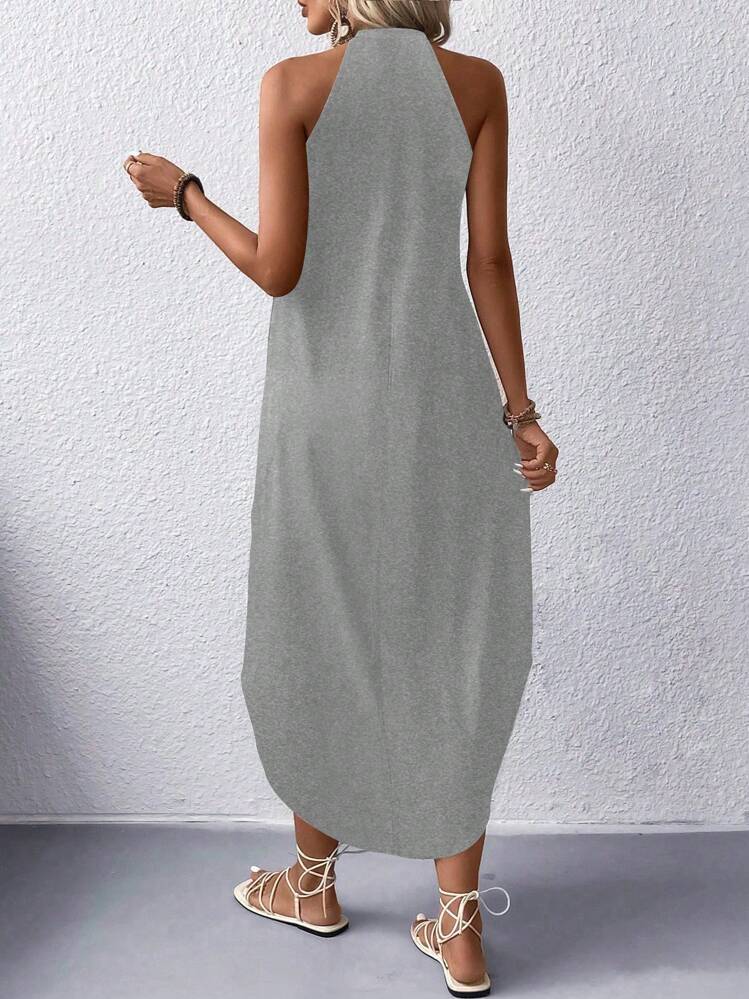 Women's Solid Color Loose Long Suspender Slimming Vests