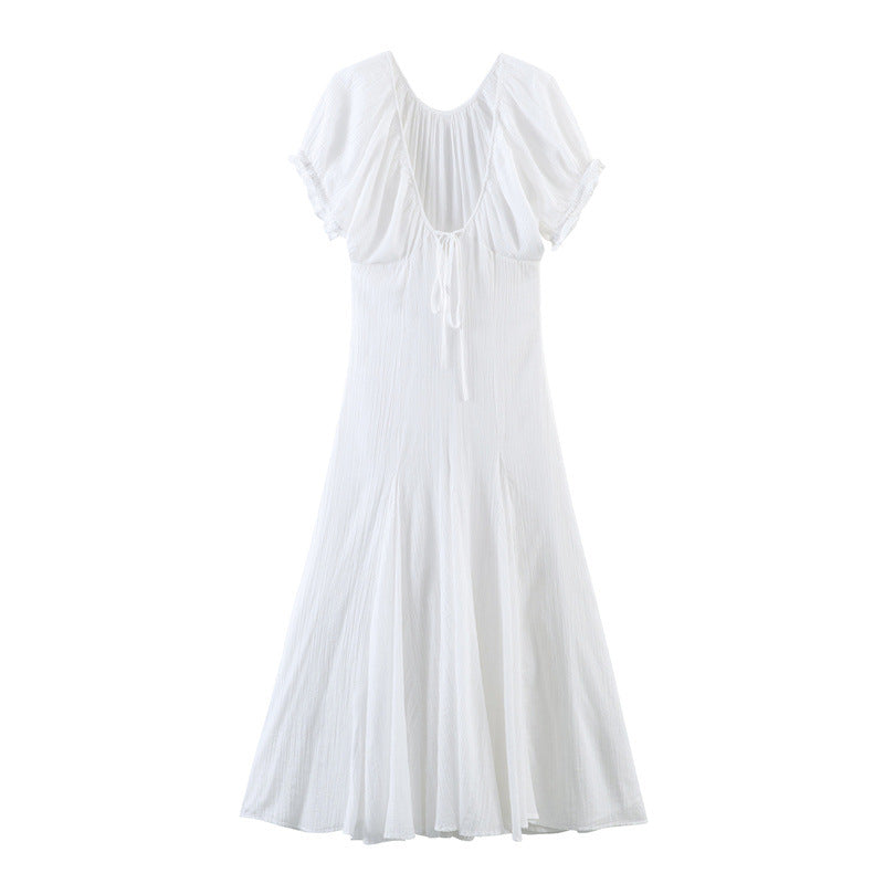 Women's Spring Fashion Sexy Hot Tulle Sleeve Dress
