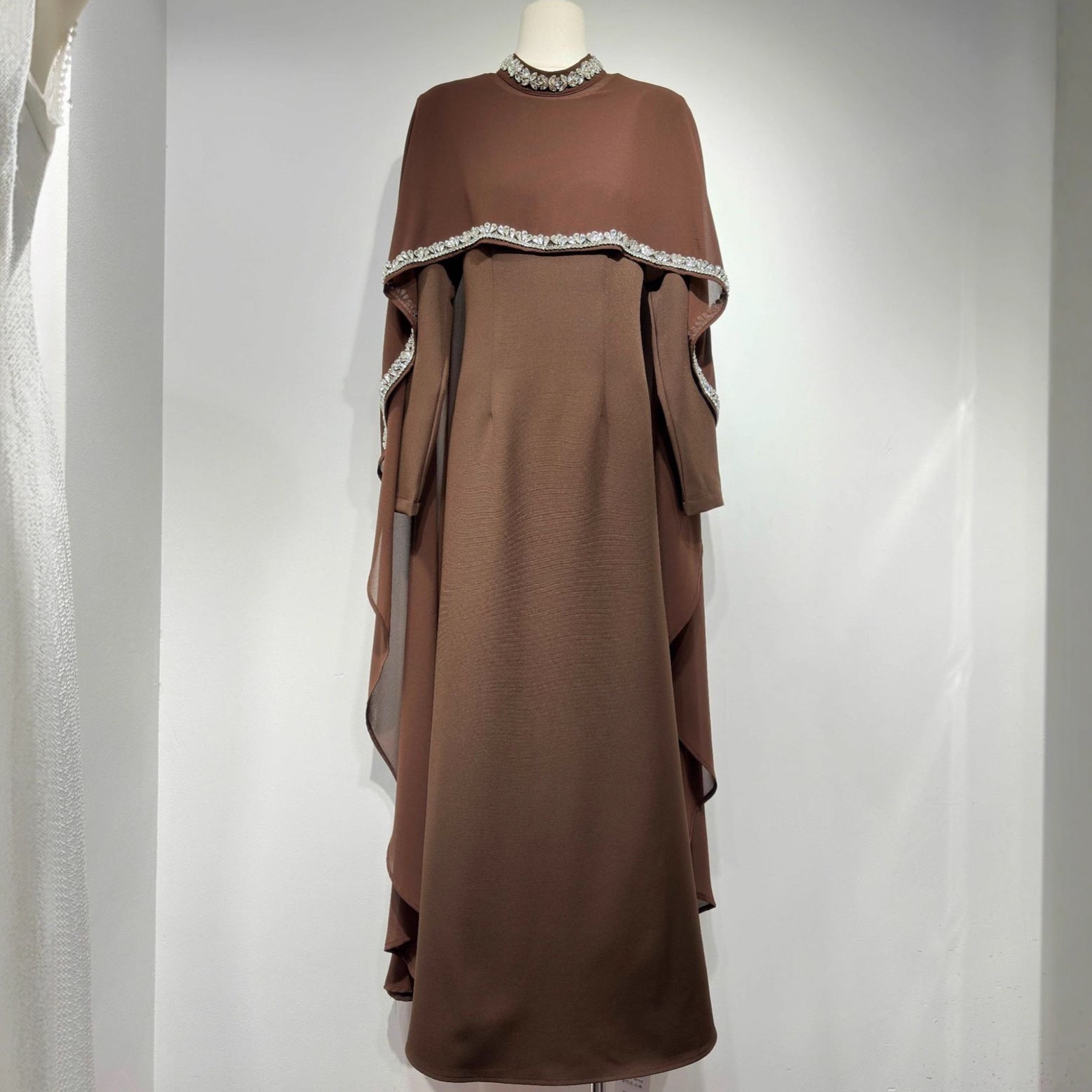High-grade Cloak Robe Autumn Elegant Long Dress