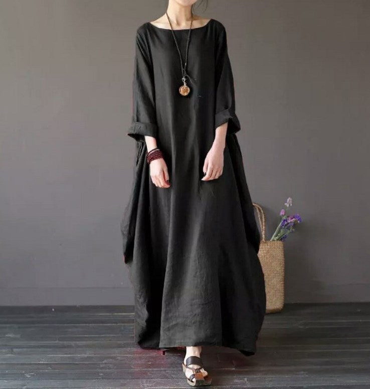 Innovative Casual Classy Loose Cotton Linen Plus Size