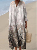 Autumn Long Sleeve Creative Casual Loose Dress
