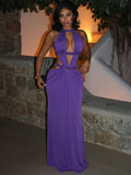 Elegant Fishtail Light Luxury Party Backless Sexy Dress
