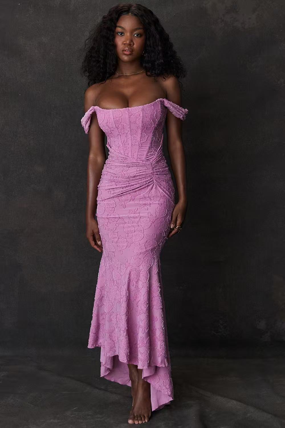Women's Tube Fashion Sexy Hot Elegant Backless Fishtail Dress
