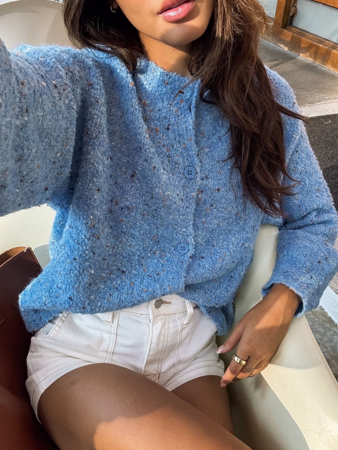 Women's Clothes Autumn Colorful Dot Splicing Pullover Women's Sweater