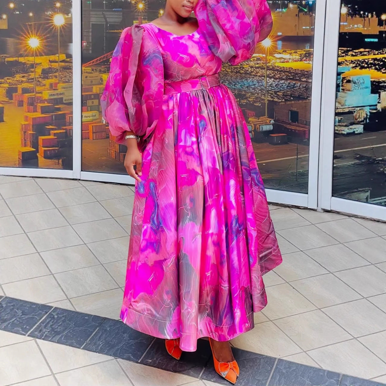 Unique Versatile Charming Pure Beautiful Printed Dress