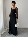 Women's Elegant Graceful High Sense Long Sleeve Dress