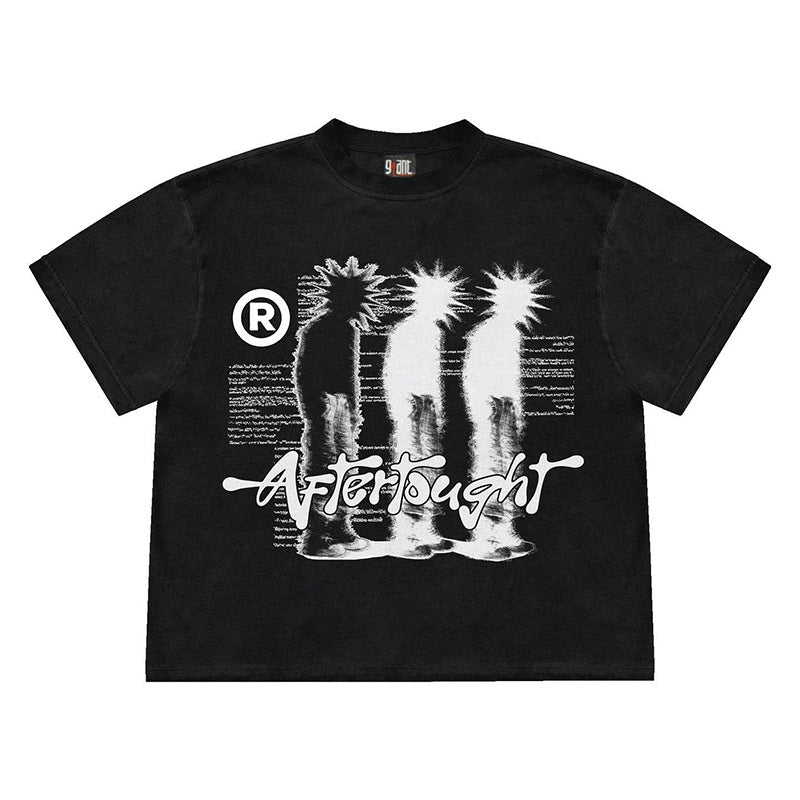 Street Short-sleeved Summer Creative Bottoming Shirt Women's T-shirt