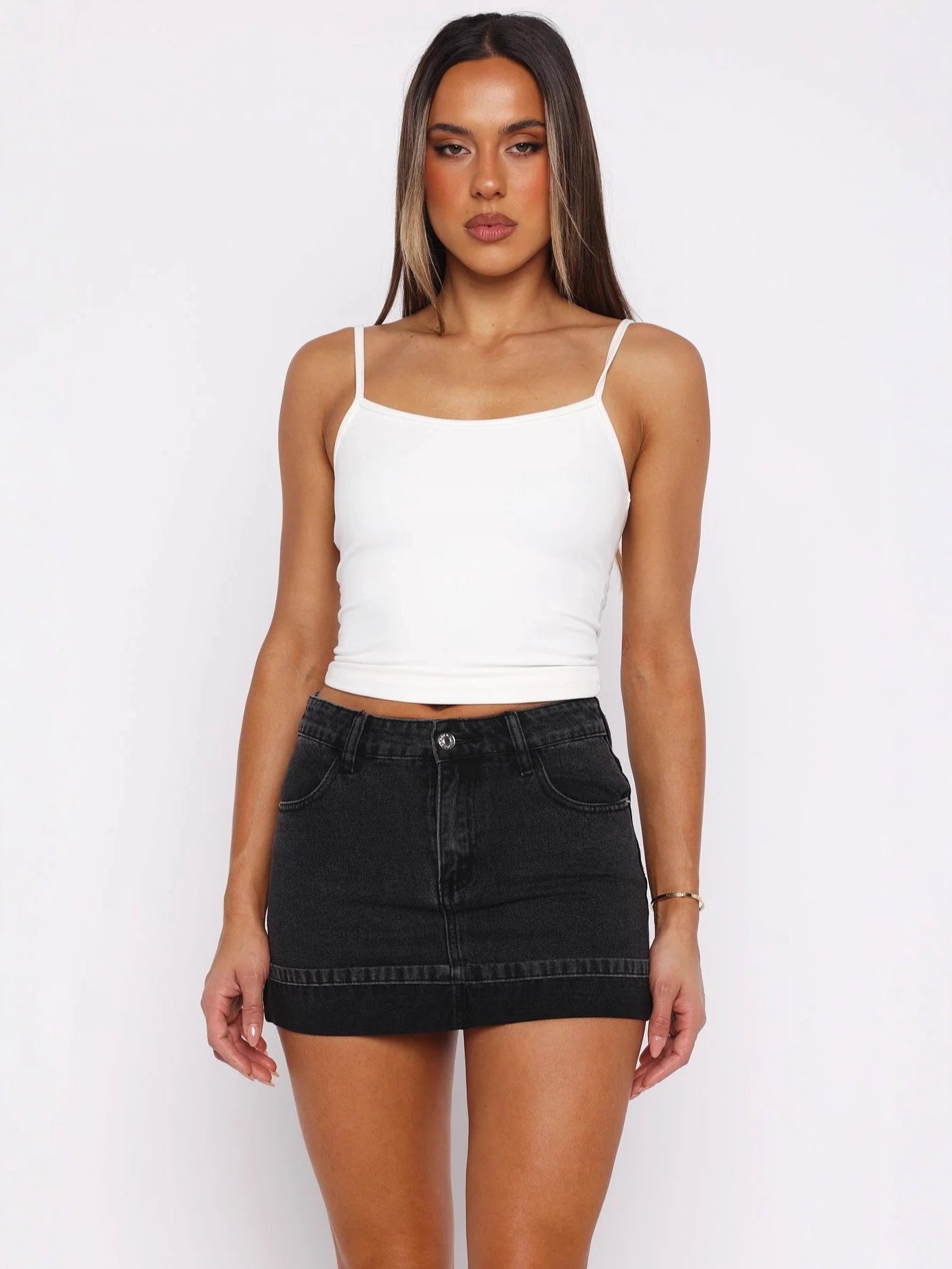 Durable Versatile Comfortable Women's Stretch Denim Skirts