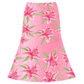 Women's Elastic Waistband Slimming Printed Straight Summer Skirt
