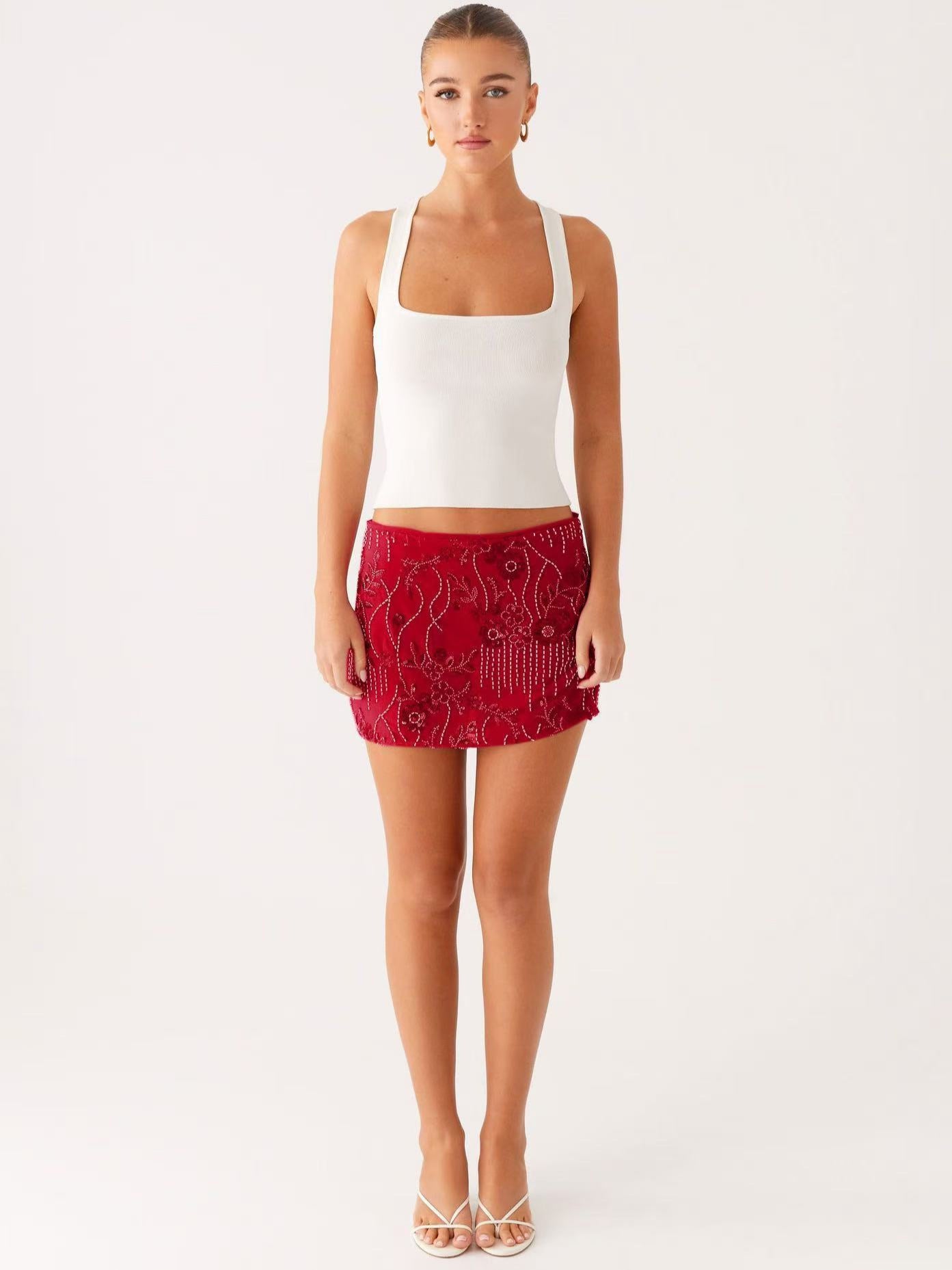 Elegant Beautiful Women's Sexy Hot Mini Skirt