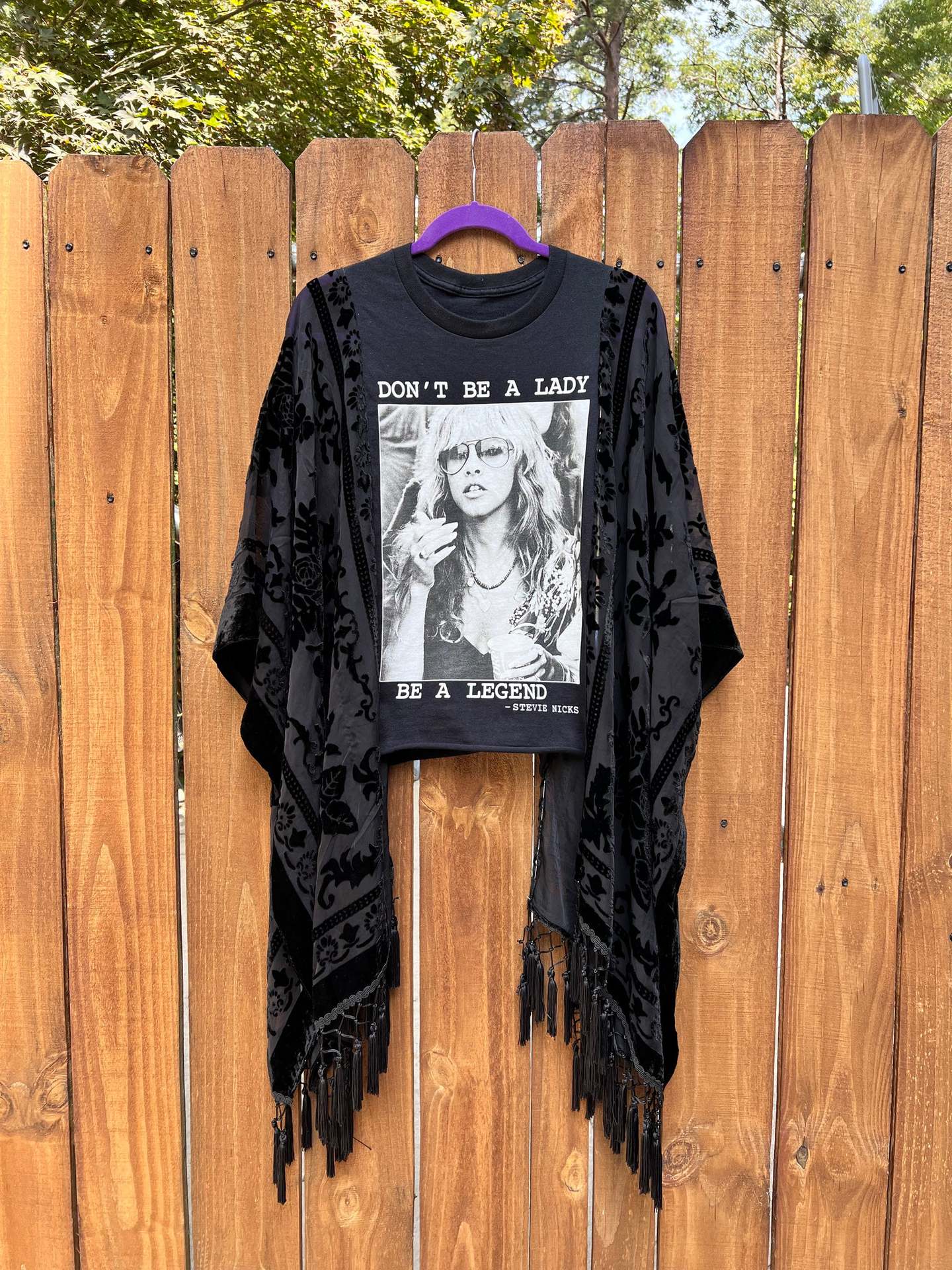 Women's Street Retro Printed Loose Batwing Sleeve Women's T-shirt