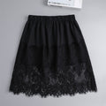 Curtain Inner Bandage Dress Base Lace Skirts