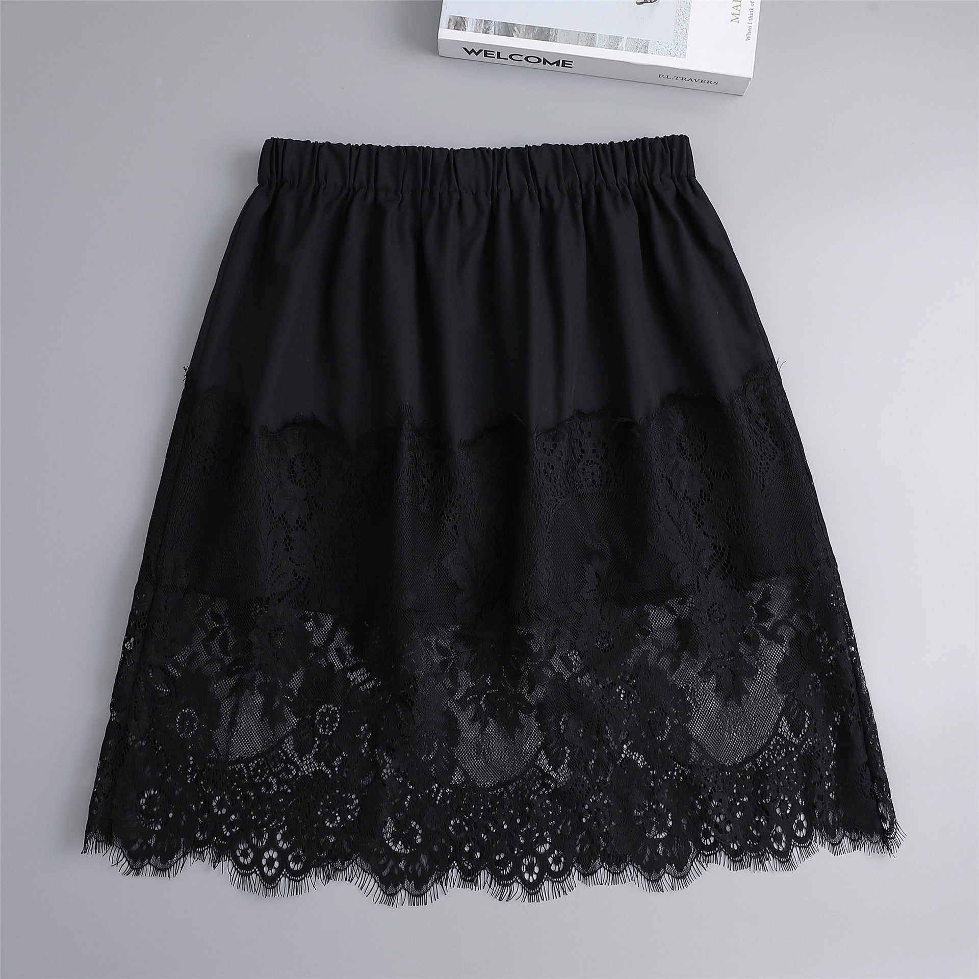 Curtain Inner Bandage Dress Base Lace Skirts