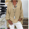 Fashion Solid Color Bamboo Linen Shirt Jumpsuits