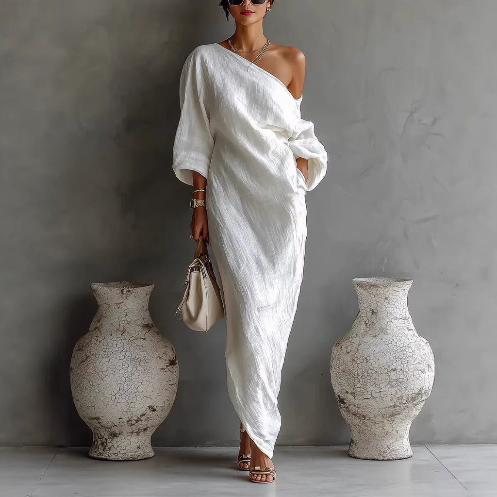 Casual Unique Elegant Breathable Irregular Lazy Dress